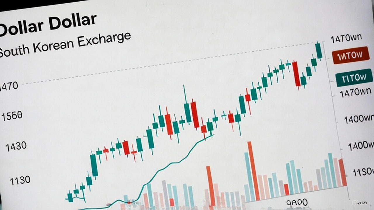 한국 원화 가치 하락
